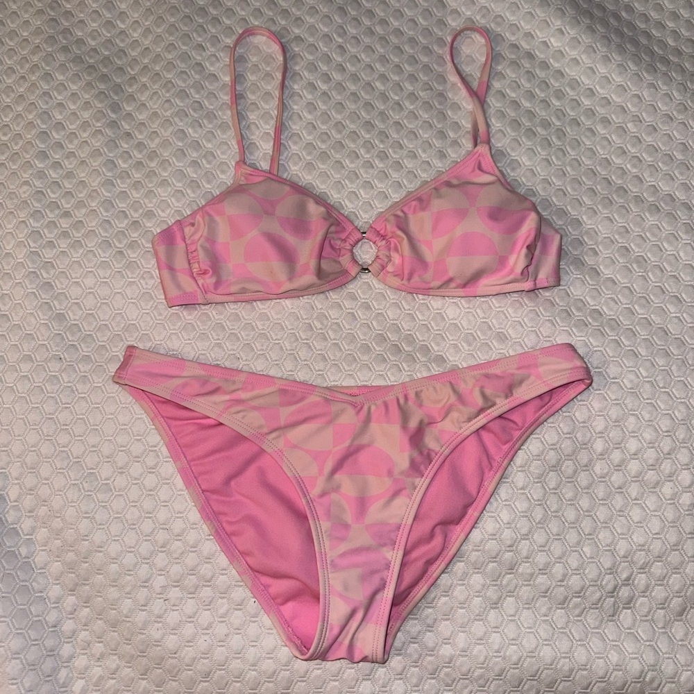 Pink bathing suit
